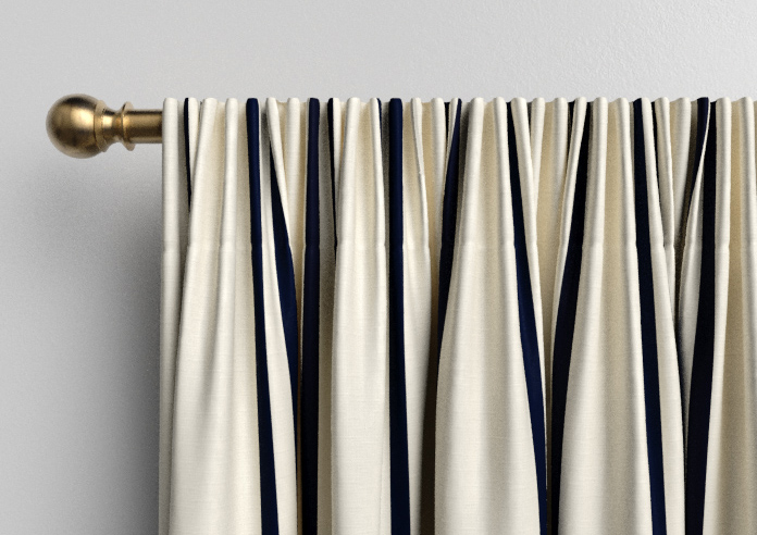 Winnies Stripe, Hudds - Made to Measure Curtains - Image 9